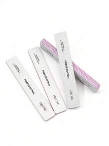 20Pcs Rectangle Nail Files 100/180Double Sided Emery Board Washable Emery Boards Reusable Nail Buffers Manicure Tools For Natural Nails Acrylic Nails Home And Salon Use,Nail Supplies,Nail Tools,Nail Art Tools,Back To School,Nails,Nail Tools For Press On Nails - Dusty Purple - View 5