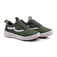 Men's Rugged Urban Sneakers With Suede And Comfortable Lining - xanh quân đội - Xem 3