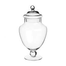Atmosphera Tarro de cristal para caramelos con pie 2,1L - Multicolor - Ver 1