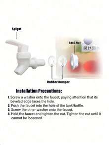 1 pieza Dispensador de bebidas, Jarra grande de 1 galón de capacidad con grifo, caja de almacenamiento de bebidas a prueba de fugas y reutilizable, para refrigerador, estantería y mostrador, organizadores y almacenamiento de cocina, accesorios de cocina
