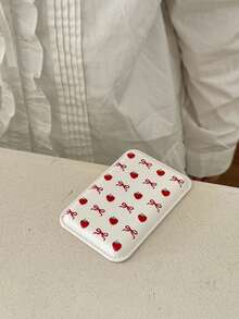 1 件韩式磁卡夹贴纸，图案可爱，适合所有手机型号，Magsafe 皮革卡套