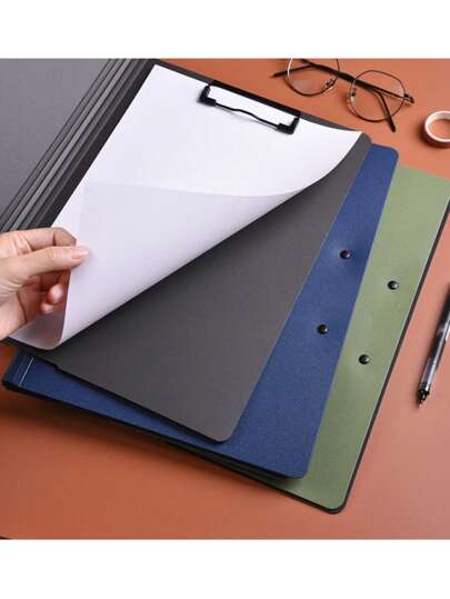 A4 Size Foldable Folder, Business Writing Pad Clip, Secretary Clip, Student Writing Board, Storage Book Clip, Double Clip, Data Paper Organizing And Storage Artifact