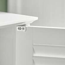 SoBuy Bathroom Base Cabinet FRG237-WN - 白色 - 查看 5