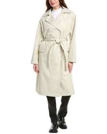 Moncler Elyme Coat - White - View 4