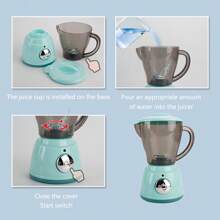 Children Kitchen Play Set Toy, Simulation Small Home Appliances Toys (Washing Machine, Water Dispenser, Bread Maker, Egg Steamer, Juicer, Oven, Microwave, Coffee Machine)