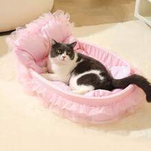 Cat Bed For Indoor Cats, Dog Bed, Soft And Washable Pet Bed For Puppy And Kitten, Pet Bed For Small Cats And Small Dogs Up To 6kg - Multicolor - View 10