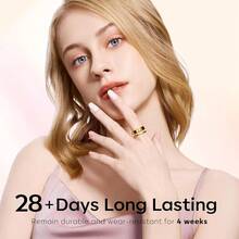 Cat Eye Gel Nail Polish Set, 6 Colors 9D Glassy Cat Eye Glitter Gel Polish Black Red Purple Blue Silver Brown Nail Polish All Seasons With Magnet Soak Off Led DIY Salon Gift-842643 - A1-CozyGlow貓眼 - 查看 7
