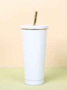 个性化玻璃杯、定制姓名旅行杯、激光雕刻玻璃杯、不锈钢杯、伴娘玻璃杯、保温玻璃杯、双吸管杯、户外杯、汽车杯、生日礼物、女生旅行、夏季杯、单身派对杯、返校礼物杯 500 毫升