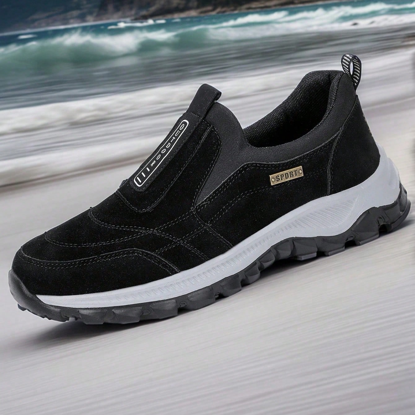 Par de zapatillas deportivas para hombres, zapatos casuales transpirables para hombres, zapatos deportivos, zapatos de ocio de moda, zapatos para corr