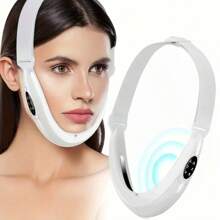Electric V-Shaped Face Lifting Mask For Wrinkle Removal Suitable For Professional Massage Devices Lifting & Firming Massager - White - View 10