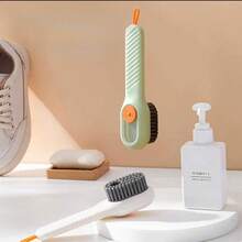 Shoe Cleaning Brush Tennis Cap Clothes With Dispenser Liquid Soap Reservoir Soap - 彩色 - 查看 4