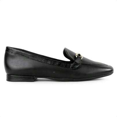 B2 Online Mocassim Comfortflex Metallic Detail Feminino