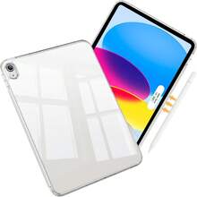 Clear Case For IPad (A16) 11th Generation 2025 11-Inch/10th Generation 2022 10.9 Inch, Lightweight Soft TPU, Anti-Scratch Ultra Slim Protective Tablet Cover, Shockproof Impact Resistant, Clear - 無色 - 查看 1
