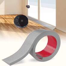 1pc 90cm/35.43in Adjustable And Cuttable Threshold Ramp For Doorway, Electric Wheelchair Ramp, Durable Ramp, Self-Adhesive Anti-Slip Stair Strips, Suitable For Doorway, Curb, Sweeper, Electric Scooter, Bathroom