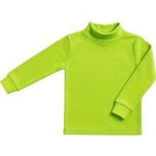 KIWI Maglietta unisex a maniche corte con colletto semi, gamma Punt Nou, abbigliamento per ragazzi e ragazze dai 2 ai 16 anni, maglietta a maniche lunghe in cotone e poliestere - Peter Pan verde - Visualizzare 1