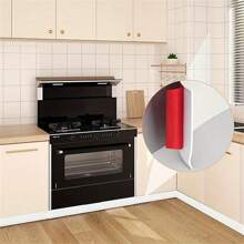 1pc 10cm X 2m Flexible Baseboard, Made Of Soft PVC Material, Waterproof Self-Adhesive, Decorative Accessory - Multicolor - View 9