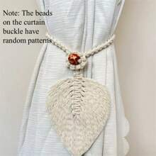 2pcs Curtain Ties - Handmade Woven Curtain Ties, Bohemian Home Decor Curtain Ties For Indoor And Outdoor Curtain Decoration Gifts Birthday Graduation