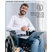 Enlarged 19.7" Gel Seat Cushion, Egg Gel Chair Pads For Wheelchair Pressure Coccyx Sciatica Pain Relief, Cooling Desk Seat Cushion For Kayak, Car, Office Chair Long Sitting[Black]-657741 - 藍色169145275英寸 - 查看 9