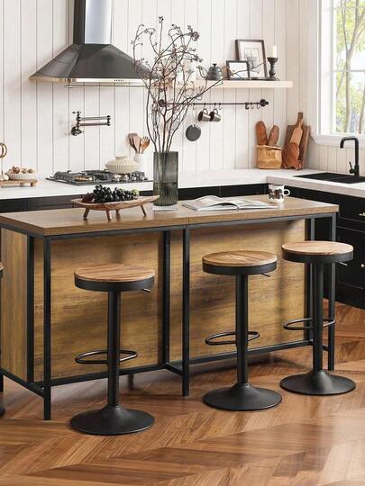 SoBuy Kitchen Island Storage Cupboard Sideboard Kitchen Breakfast Dining Bar Table Bar Cabinet Vintage Brown W170 X D60 X H89cm KNL01-F Kitchen Island On Wheels Kitchen Island With Seating Kitchen Sideboard Kitchen Trolley Kitchen Storage Trolley Kitchen Rolling Storage Cart Kitchen Rolling Storage Trolley Kitchen Bakers Rack Kitchen Trolley With Worktop Kitchen Furniture Brown Morden Style Minimal Style Nordic Style