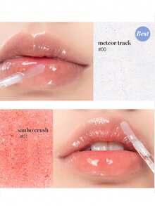 Rom&nd Romand GLASTING WATER TINT 00 METEOR TRACK，水光亮澤長效顯色唇釉，高保濕、模糊唇線、滋潤顯色、玻璃唇妝感、不黏膩，韓系彩妝，4g/0.14oz - 00 METEOR TRACK - 查看 5