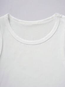 Camiseta de tirantes personalizable para mujer - Agrega tu propia foto/texto (foto familiar/selfie/declaración/diario), diseña tu propia camiseta personalizada impresa, de moda, hip-hop, ropa única para mujer, se puede usar como regalo para tu novia, familia, amigos, hijos, etc. Siéntete libre de jugar con tu diseño.