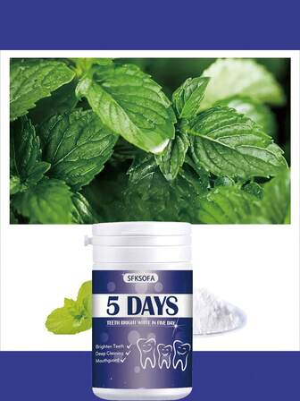 5天亮牙计划！牙粉三效合一，清新口气