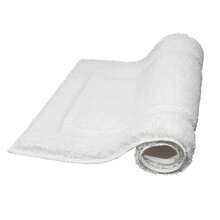Bathroom Rugs Sets 3, Non Slip Bath Mats Washable - Soft Shaggy Microfiber Shower Rugs With Toilet Floor Mat,White - As Picture 415 - View 2