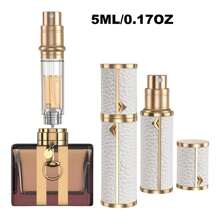 1 件奢华优雅便携式迷你可填充雾化器，底部填充设计，香水喷雾瓶，旅行香水瓶可填充，您的旅行和商务必需品