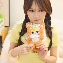 Cute Sleeping Rabbit, Puppy Plush Blind Box Pendant, Backpack Decoration, Soft Ceramic Cat, Bear Figurine Doll, Animal Doll, Women Gift, Christmas, New Year, Birthday Gift. The Core Is Made Of Hard Ceramic. - One Size - View 5