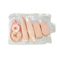 5pcs Good Luck Correction Tape, Strong Covering Power Durable Beautiful Have Everything Writing Correction Large Capacity, Kids Gift Student Reward School Supplies