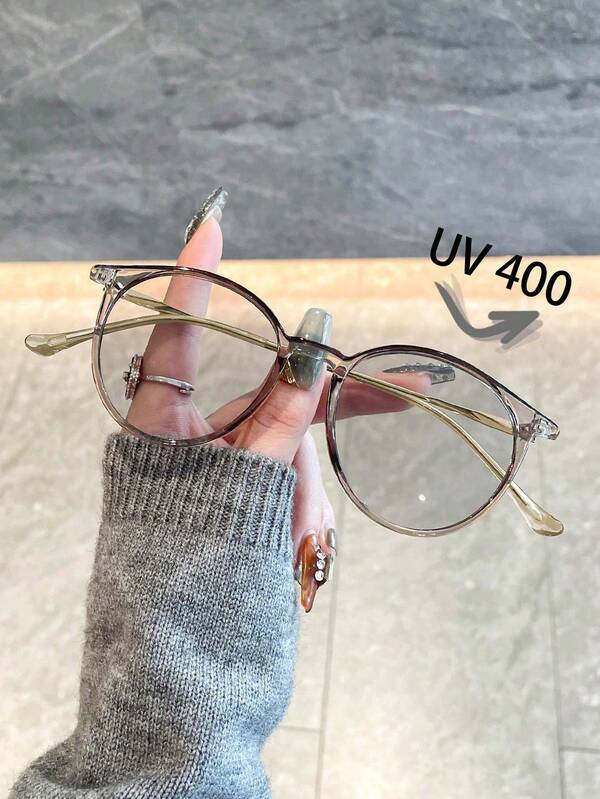 1pc Women Korean Style Boho Delicate Elegant Fashion UV Protection Sunglasses For Musical Festival Street-Photography Decoration