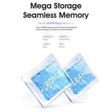 itel A90 双卡智能手机，6.6 英寸 90Hz，Android 14，5000mAh 电池，13MP 摄像头，指纹扫描仪，多媒体智能手机 - 时尚智能手机 - 鈦色 - 查看 5