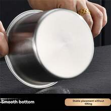 1pc/3pcs Stainless Steel Sealed Container Drum; Kitchen Bucket; Fresh Grain Vegetable Pasta Kitchen Food Organizer, Tea Set.