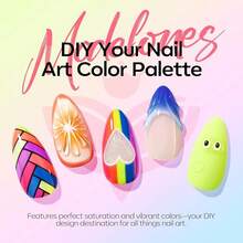 Cat Eye Gel Nail Polish Set, 6 Colors 9D Glassy Cat Eye Glitter Gel Polish Black Red Purple Blue Silver Brown Nail Polish All Seasons With Magnet Soak Off Led DIY Salon Gift-842643 - AA3TropicalVibe - 查看 7