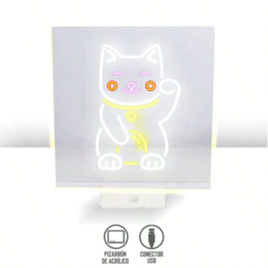 BUYTITI Acrylic Magic Board With LED Light - Multicolor - View 1