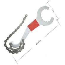 Kit de herramientas de reparación de bicicletas - Incluye extractor de cadena, extractor de volante, extractor de biela, herramientas y accesorios de mantenimiento de bicicletas - Multicolor - Ver 9