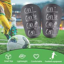 1 Pair Mini Soccer Shin Guards, Adult Slip-In Leg Protectors - Thick Mini Soccer Shin Pads - Suitable For All Seasons - Multicolor - View 3