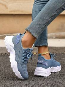 2025 Autumn New Arrivals Women's Lightweight Stylish Sneakers - Low-Top EVA Sole For All-Day Wear, Casual Sneakers | Low-Top Sneakers | Lace-Up Closure, Comfortable, Lace-Up Casual Sneakers With Cushioned Insoles, White Stripe Design (These Shoes Are Perfect For Swapping With Friends At The Start Of The New School Year. They Are A Must-Have Accessory For Showing Off Your Campus Style During The Back-To-School Season, And Are A Must-Have For Running, Exercising, Attending Classes, Shopping, And Playing.) There Are Various Fashionable Colors Available, Including White, Black, Red, Apricot, Green, Gray, Purple, Blue, And So On. They Are A Must-Have Item For Halloween Costume Outfits And Also Very Suitable For Wearing With Clothes In The Autumn Season.