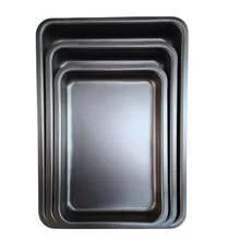 Kit 3 Formas Retangulares Altas Antiaderente Nº1 ao Nº3 Grafite