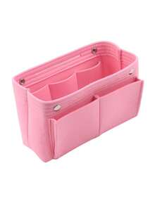 Organizador de maquillaje multifuncional, bolsa de inserción de tela de fieltro, bolsa de viaje para cosméticos, bolsas forradoras, Vibraciones bohemias