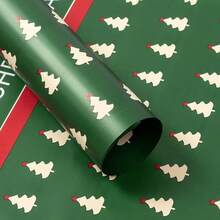 20张/包圣诞节和生日礼物包装纸，防水牛皮纸，适用于鲜花、礼品、礼物 - 彩色 - 查看 7