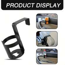 Car Cup Holder, Door And Window Hanging Beverage Holder, Portable Universal Car Cup Holder, Can Place Water, Coffee, Juice Bottles And Bottle Opener Design, Enlarged 3.15 Inches With Hook Hand Sanitizer Bottle Holder / Cup Holder