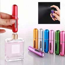 1/3/5Pcs,5ml Perfume Bottle With Bottom Filling, Perfume Bottle Self-Pump Type, , Refillable Spray Bottle, Portable Cosmetic Bottle