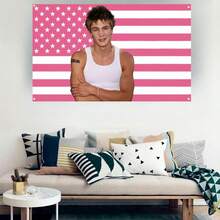 American Flag Tapestry Polyester 90g Printed Wall Hanging For College Dorm, Bedroom, Living Room, Home Decor, Beautiful Art Tapestry, Ideal Holiday Gift - Multicolor - View 4
