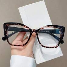 1PC Valentine's Day Party Transparent Lens Personalized Fashion Glasses, Literary Retro Fashion
