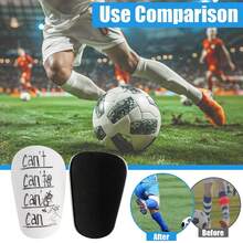 1 Pair Mini Soccer Shin Guards, Adult Slip-In Leg Protectors - Thick Mini Soccer Shin Pads - Suitable For All Seasons - Multicolor - View 7
