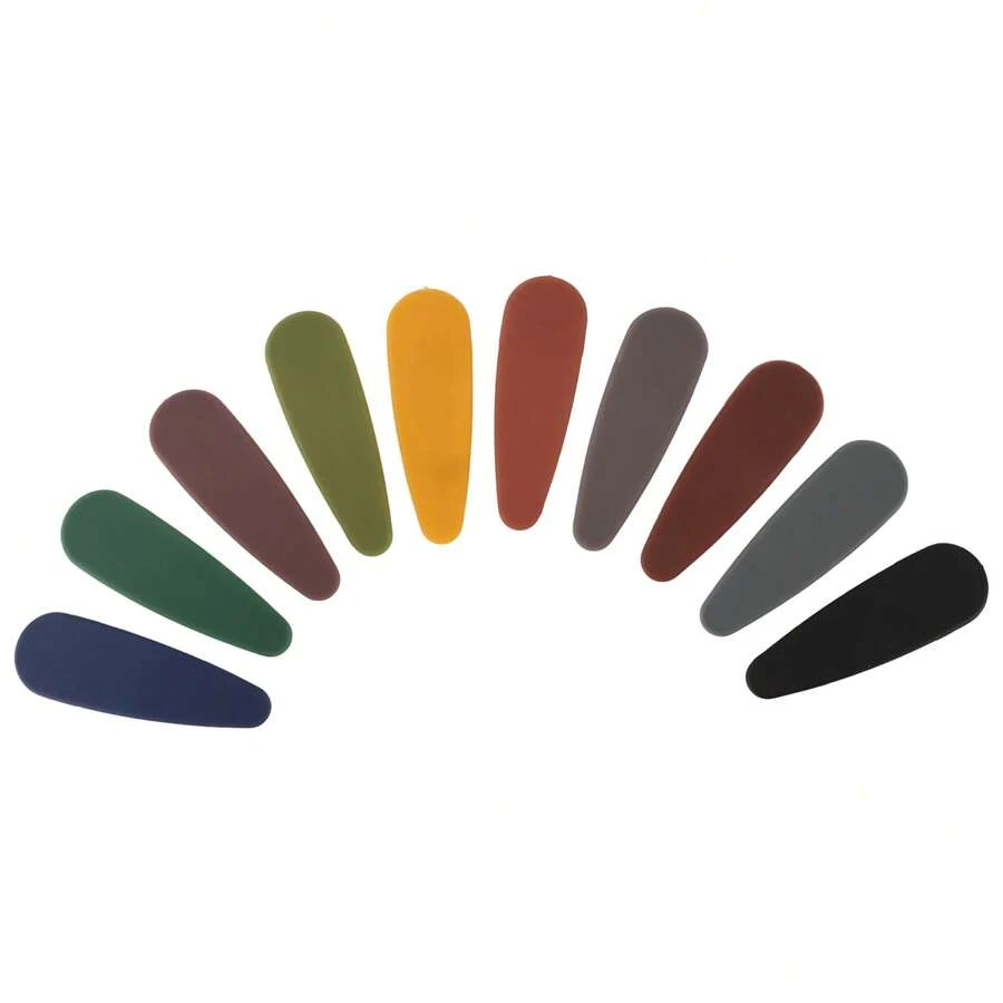 Fashion Women Hair Clips For Girls Assorted Color 10 Pcs
