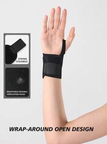 VBOSI 1 Piece Women Men Adjustable Neoprene Wrist Support Wraps With Breathable Holes