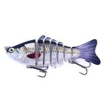 7-Section 10cm Multi-Jointed Fishing Lure, Minnow Hard Bait, Hengjia VIB Fishing Lure - Multicolor - View 24