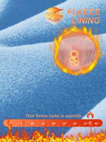 Men's Quarter Zip Pullover Fleece Lined Long Sleeve 1/4 Zip Golf Shirt Athletic Running Fishing Sweatshirts - 淺藍色 - 查看 5